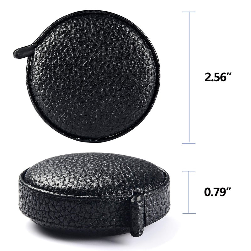 Z_جوده وثقه 3m/120 Tape Measure Body Measuring Tape for Body Cloth Tape Measure for Sewing Fabric Tailors Medical Measurements Tape Dual Sided Sewing Cloth Tailor Craft Ruler Retractable (Black, 1 Pack) - Image 3